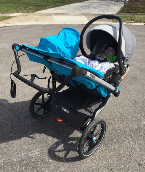 Thule Urban Glide 2 Double Stroller Review Our Favorite Jogger - Bob Double Stroller Car Seat Adapter Maxi Cosi