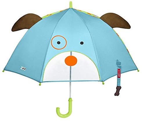 Winthome Kids Umbrella for Girls with 3D Ears & Safety Open and Close Bunny 