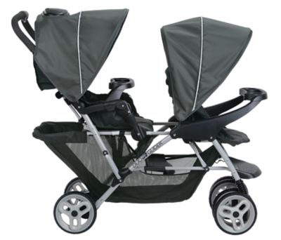 double stroller that fits graco click connect