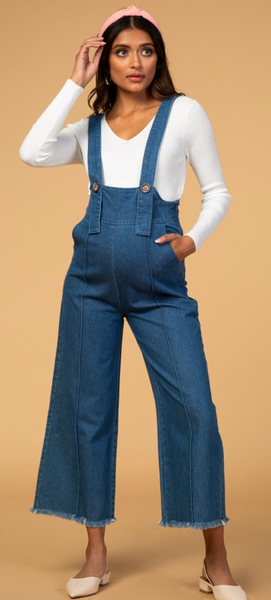 pink blush overalls