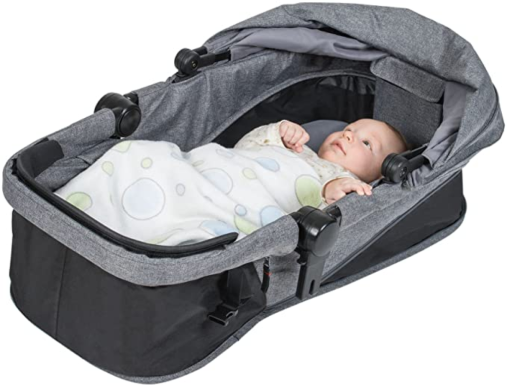 Phil & Ted's Inline Double Strollers_bassinet
