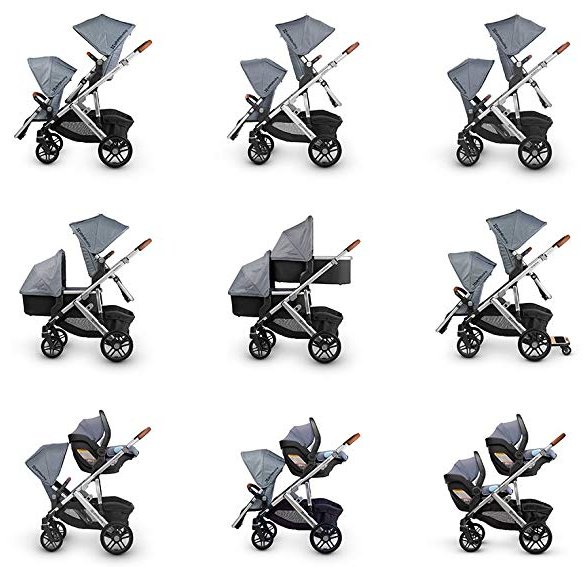 uppababy double configurations