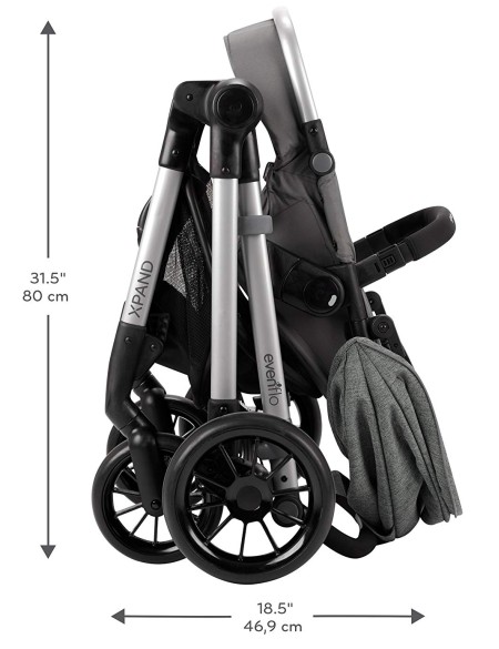 evenflo pivot stroller frame