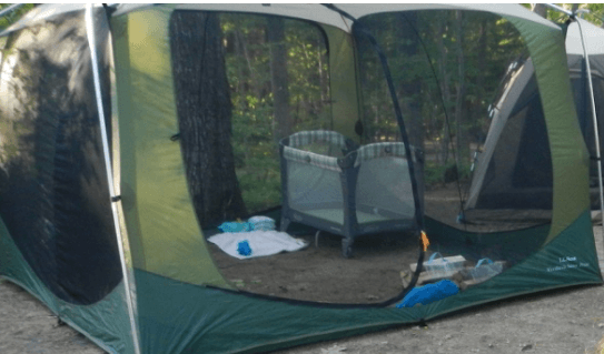 family camping play yard