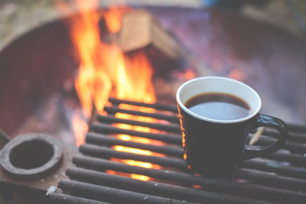 family camping coffee