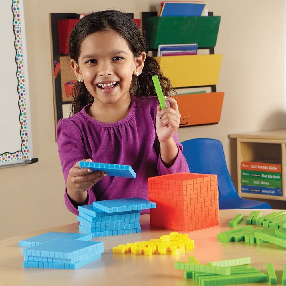 Homeschool supplies_Base 10 cube set