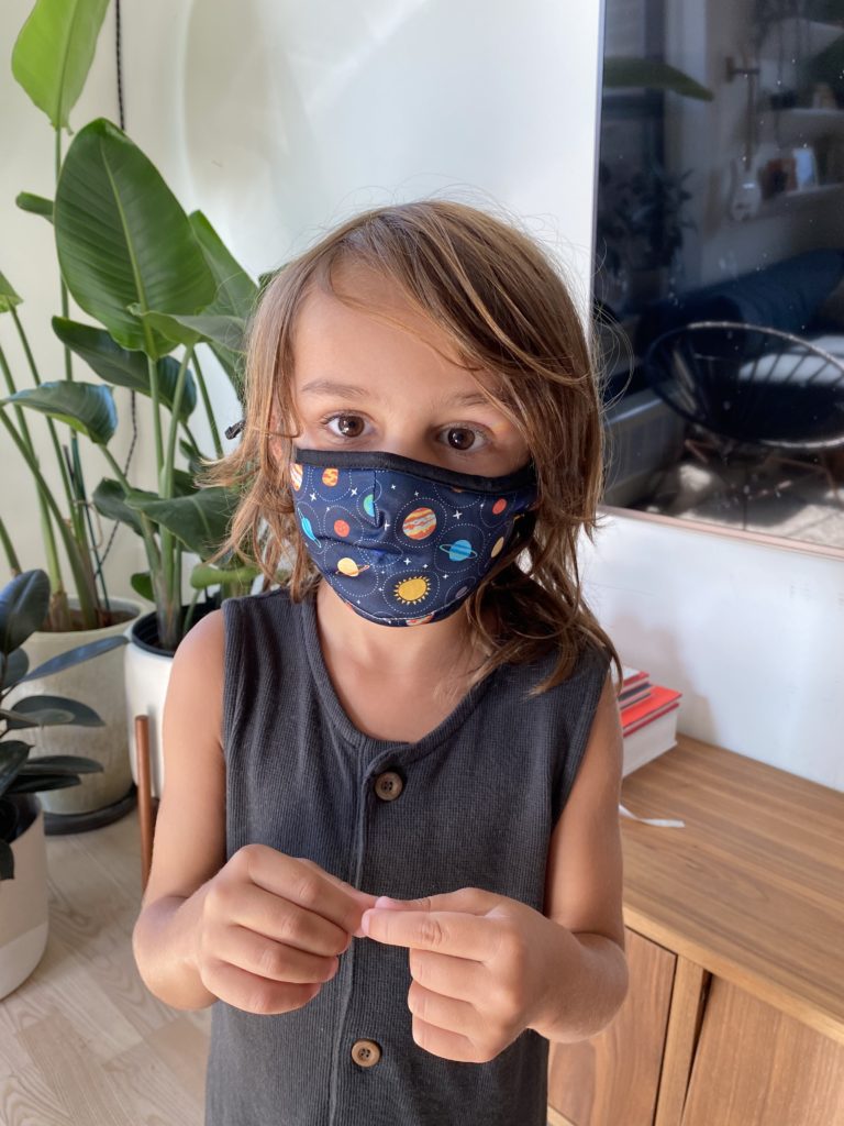 kids face masks: Vistaprint 