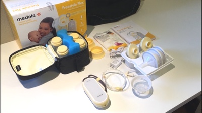 Medela Freestyle Flex just out of the box