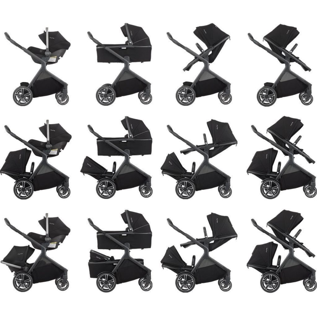 nuna demi grow stroller review: configurations