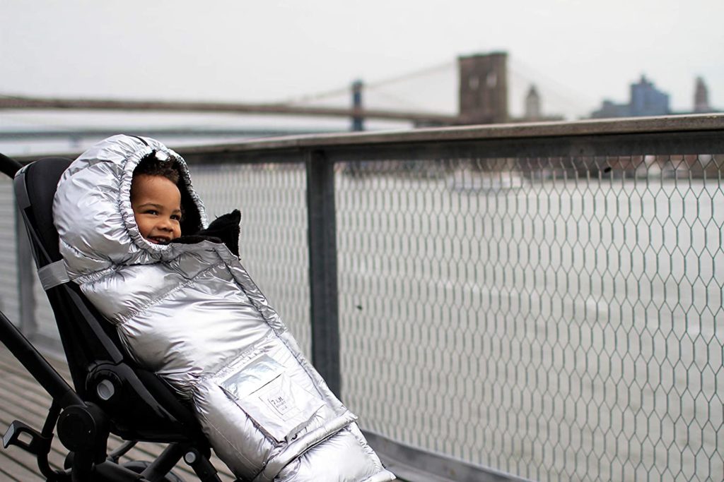 Waterproof Universal Baby Stroller Bunting Blanket KZ Dotnz Weatherproof Oudtoor Toddler Bunting Bag Adaptable for Most Strollers Warm Soft Stroller Footmuff 