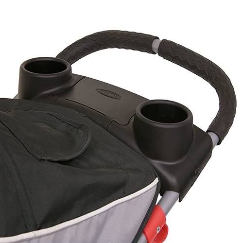 Baby Trend Expedition Jogging Stroller Review: parent tray