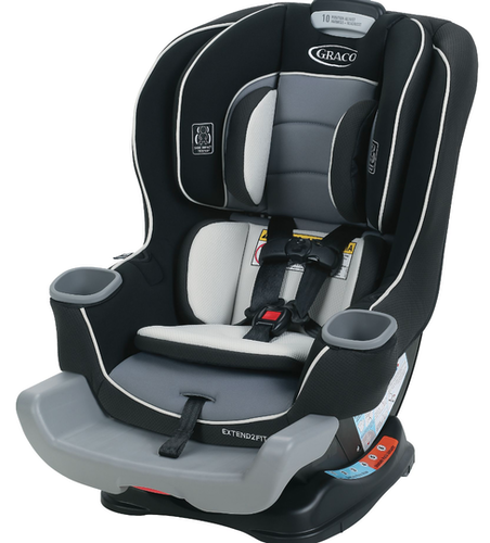 Graco Extend2Fit Leg_Graco Extend2Fit convertible Car Seat Review