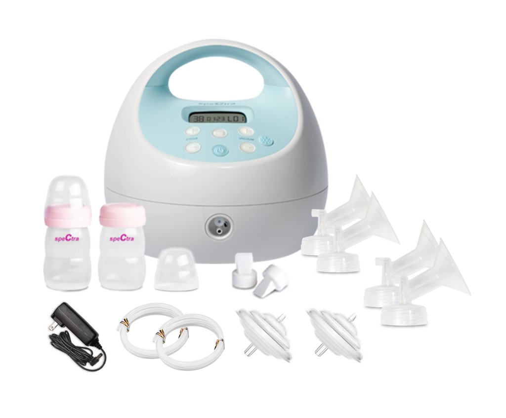 Motif Luna Double Electric Breast Pump with Wet-Dry Bag, Lactation Class, &  Milk Storage Bags