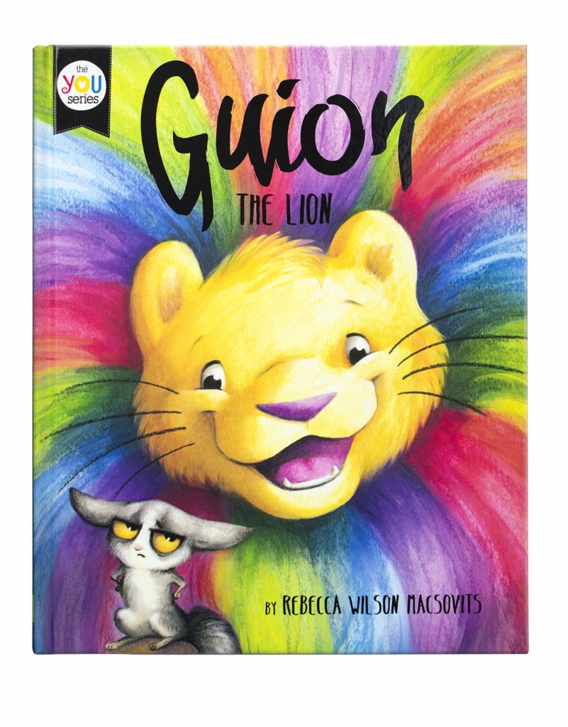 sensory books for toddlers -- Guion the Lion