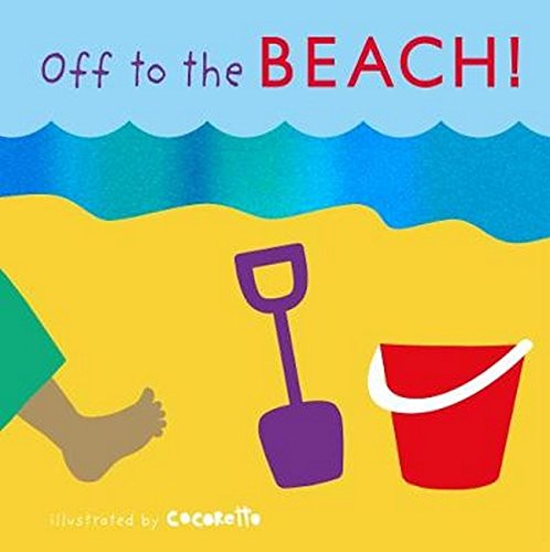 sensory books for toddlers -- Off to the Beach