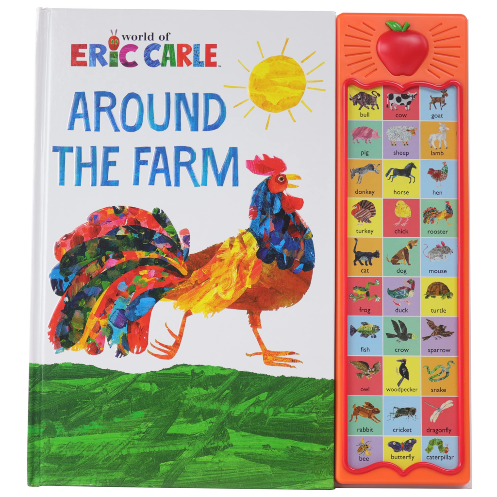 sensory books for toddlers -- Around the Farm