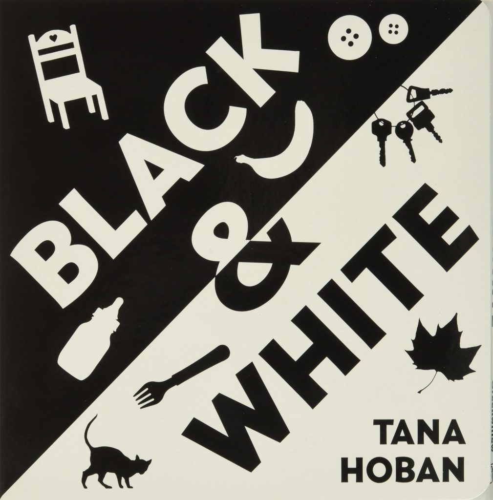 toys for babies - black and white board book