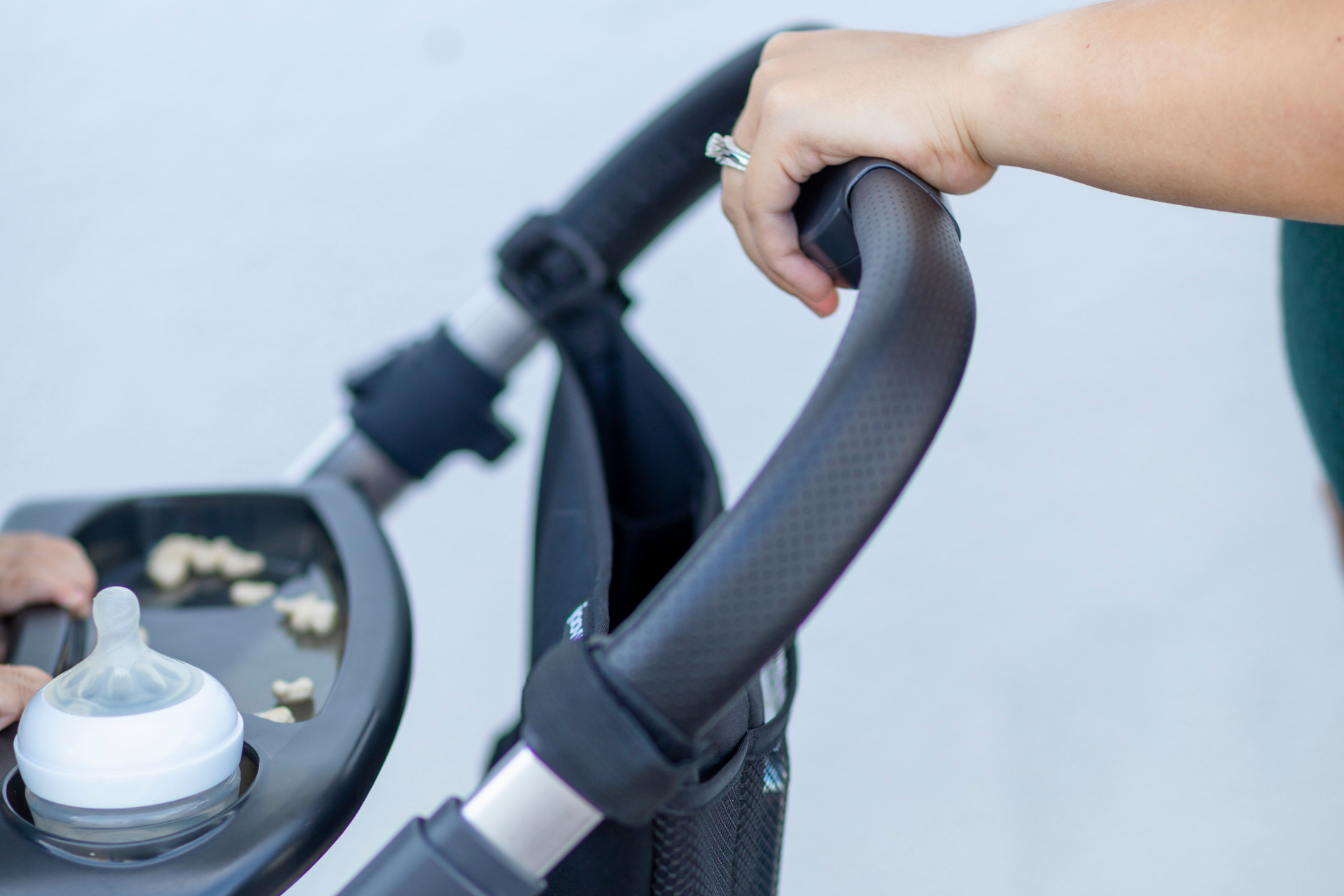 Joovy Qool Stroller Review perfect for triplets or twins and an older kid.