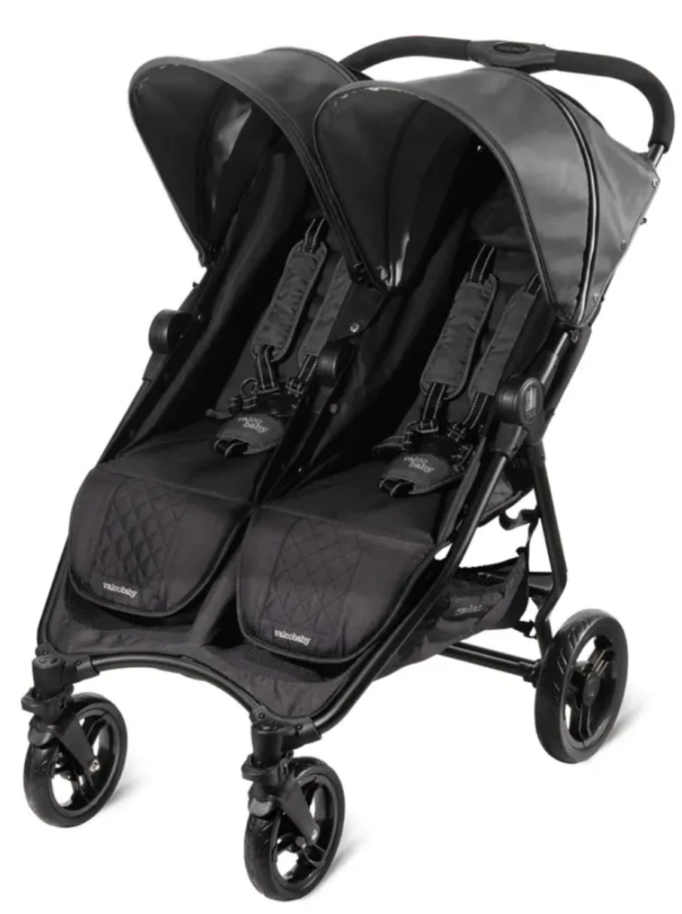 Valco Baby Neo Twin Lite Stroller in Black Ink 