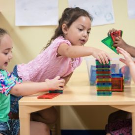 Preschoolers Playing