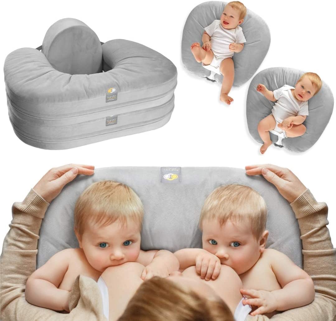 Best Twin Nursing Pillow to Make Feeding Twins Easier Lucie's List