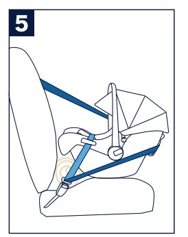 Nuna Pipa Lite Rx European Belt Path