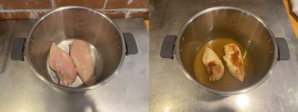 making shredded chicken instantpot