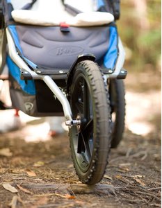 fixed wheel jogging stroller