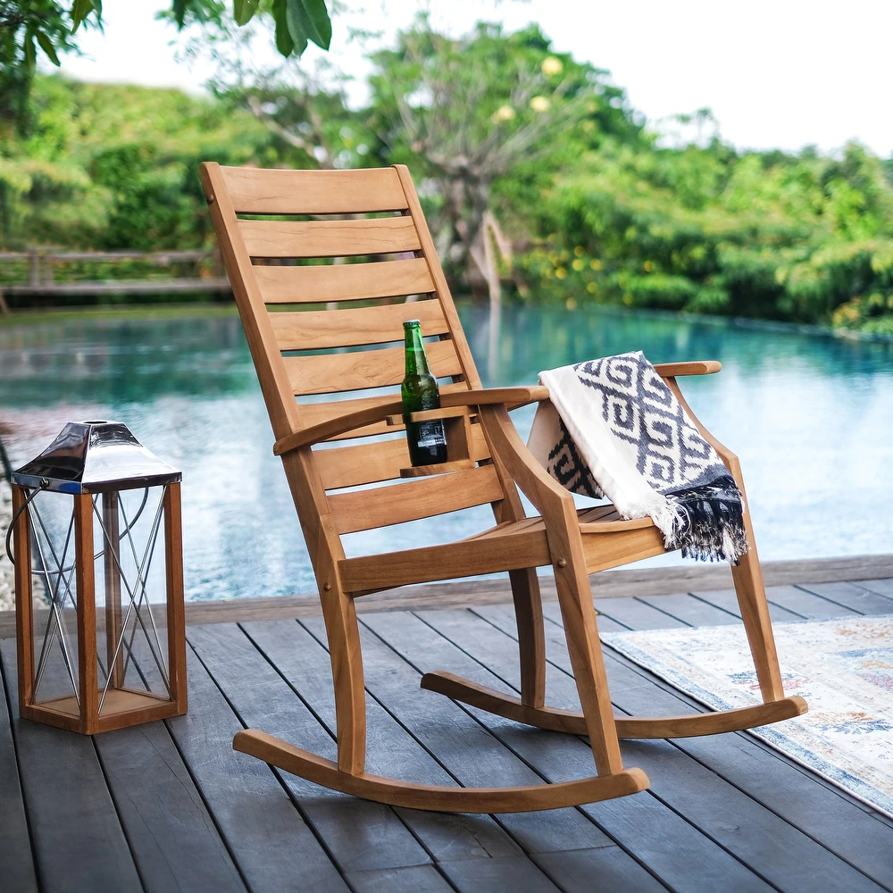 teak rockers